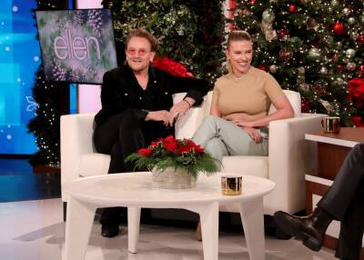 Scarlett Johansson - ‘Sing 2’ Stars Bono & ScarJo Talk Parenthood And More On ‘Ellen’ - etcanada.com