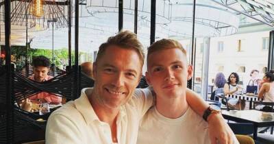 Ronan Keating fans do a double take as star poses for rare pic with son Jack - www.ok.co.uk - Britain - Ireland
