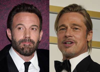 Ben Affleck Says Brad Pitt Is Always Eating On Set When Filming - etcanada.com