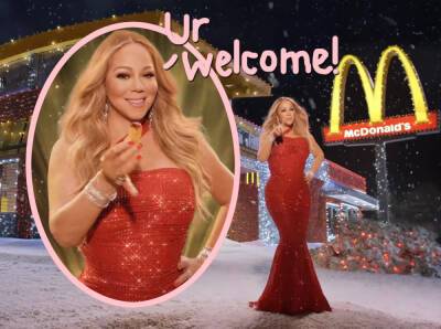 Mariah Carey Got Everyone Free McDonald's For Christmas! - perezhilton.com