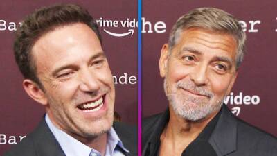George Clooney - Brad Pitt - Tye Sheridan - Julia Cunningham - Ben Affleck - Ben Affleck Jokes About Passing On 'Ocean's Eleven' and Calls Out One of Brad Pitt's Acting Techniques - etonline.com