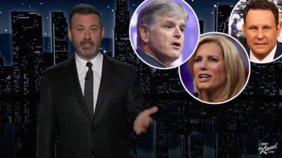 Trump - Mark Meadows - Liz Cheney - Kimmel Sarcastically Praises Fox News Hosts’ ‘Acting’ After Jan. 6 Texts to Mark Meadows Read Into Record - thewrap.com