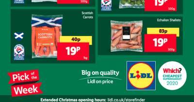 Lidl slashes prices of Christmas veg to just 19p in epic sale - www.dailyrecord.co.uk - Beyond