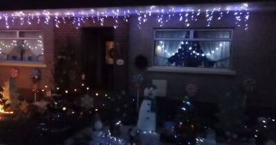 Irvine woman transforms garden into Christmas 'Enchanted Woodland' in memory of her dad - www.dailyrecord.co.uk