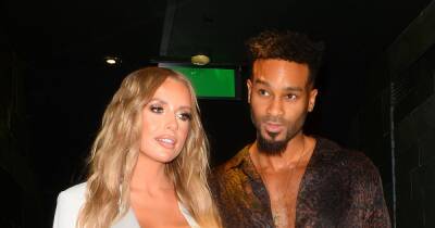 Love Island's Faye stuns in plunging dress at hair extensions launch with Teddy - www.ok.co.uk