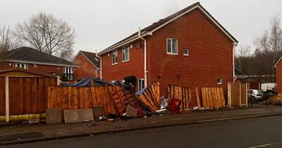 "The house shook": Homeowners hit by another devastating smash in area plagued by accidents - www.manchestereveningnews.co.uk