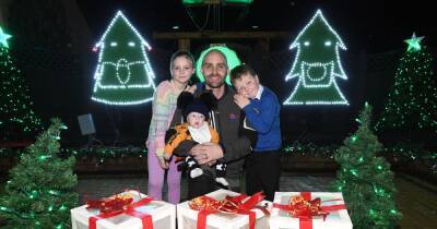 West Lothian dad fundraising for medical staff who treated son with festive lights display - www.dailyrecord.co.uk