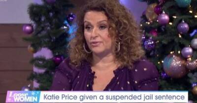 Katie Price - Nadia Sawalha - Carol Macgiffin - Loose Women - Loose Women panel reacts to former co-star Katie Price’s suspended drink driving sentence - ok.co.uk - county Sussex
