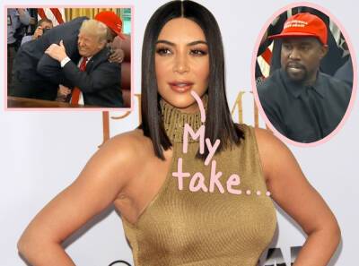 Kim Kardashian Calls Cancel Culture 'The Most Ridiculous Thing' & Talks Kanye's 'Commendable' Admiration For Trump! - perezhilton.com - New York