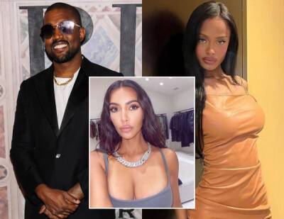 Kanye West Is Still ‘Hanging Out’ With Model Vinetria Despite Trying To Get Back Together With Kim Kardashian! - perezhilton.com