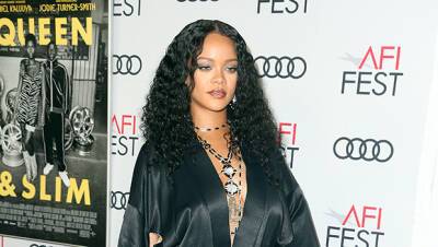 Rihanna Slays In Fuzzy Green Bra Matching Sweats From Savage X Fenty Lingerie Line — Photos - hollywoodlife.com