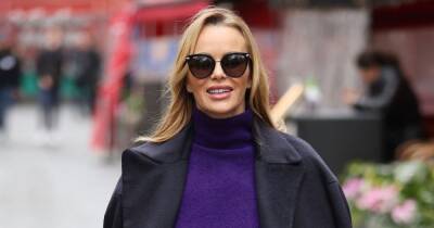 Amanda Holden nails Christmas style in bargain £29 Zara coat - www.ok.co.uk