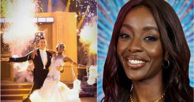 AJ Odudu's 'dream' journey - from small Blackburn terrace to ballroom dancing in Strictly Come Dancing - as she pulls out of final - www.manchestereveningnews.co.uk