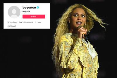 Beyoncé doesn’t need TikTok content to have followers - nypost.com