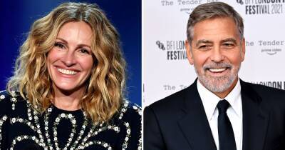 George Clooney - Jimmy Kimmel - Julia Roberts - Julia Roberts Hilariously Crashes George Clooney’s Appearance on ‘Jimmy Kimmel Live!’: ‘Maybe I Hallucinated That’ - usmagazine.com
