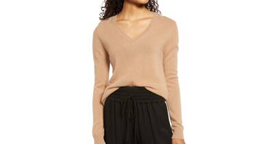 This Beautiful Cashmere Sweater From Nordstrom Just Got Marked Down — 41% Off - www.usmagazine.com