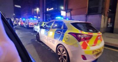 Huge emergency services response as Manchester city centre street taped off by police - www.manchestereveningnews.co.uk - Manchester - borough Manchester
