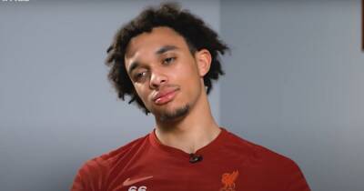 Trent Alexander-Arnold's blunt response as Liverpool star responds to Manchester United question - www.manchestereveningnews.co.uk - Manchester