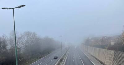 Man killed after car crashes into concrete wall while leaving fog-covered M602 - www.manchestereveningnews.co.uk