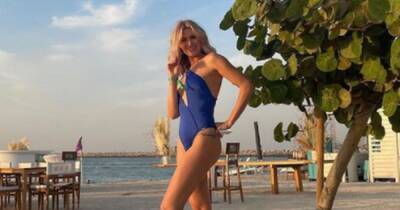 Hollyoaks star Sarah Jayne Dunn relaxes on luxury Dubai trip after making £121k on OnlyFans - www.ok.co.uk - Dubai