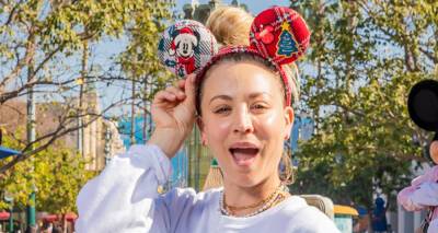 Kaley Cuoco - Mickey Mouse - Minnie Mouse - Kaley Cuoco Celebrates Her 36th Birthday at Disneyland! - justjared.com - California - city Anaheim