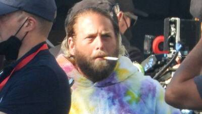 Jonah Hill Rocks Bushy Beard Long Hair As Jerry Garcia On Set Of ‘Grateful Dead’ Biopic — Photo - hollywoodlife.com