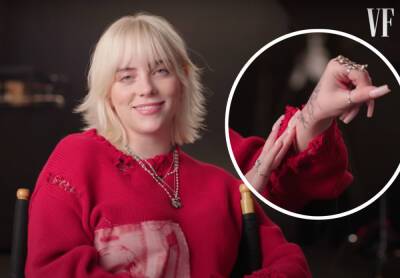 Billie Eilish Opens Up About Tattoos She Once Said Fans Would NEVER See! - perezhilton.com