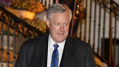 Mark Meadows Sides With Trump on Coverage of His Book: ‘Fake News’ - thewrap.com