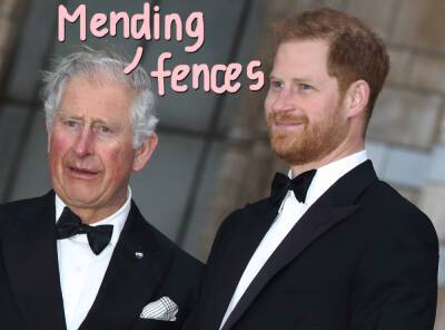 Prince Charles & Prince Harry Back On Speaking Terms -- You Won't Believe What's Bringing Them Together! - perezhilton.com - Britain - county Charles