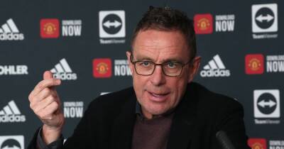 Manchester United in 'advanced talks' for Rangnick's first deal as club 'emulates' Cantona deal - www.manchestereveningnews.co.uk - Manchester