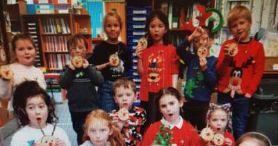 New Abbey Primary pupils make a variety of Christmas crafts - www.dailyrecord.co.uk