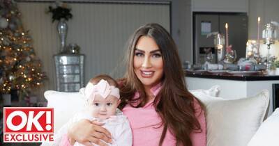 Lauren Goodger buys 5-month-old Larose Christmas gifts including toy mobile phone - www.ok.co.uk