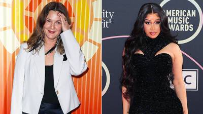Drew Barrymore Tries To Get Cardi B To Go Vegan But ‘WAP’ Rapper ‘Loves Meat So Much’ - hollywoodlife.com