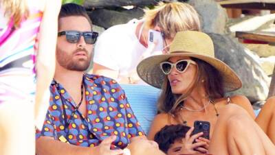Scott Disick Lounges At The Beach in St. Barts On Holiday Vacation After Mystery Date In NY - hollywoodlife.com - France