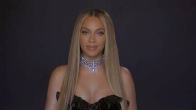 Beyoncé Rocks Blue Latex Body Suit In Ivy Park’s Latest Ad Campaign - etcanada.com - Adidas