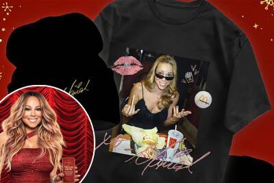 Mariah Carey - McDonald’s hands out 10,000 free Mariah Carey T-shirts for Christmas - nypost.com
