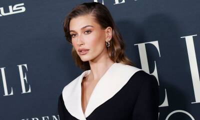 Hailey Bieber has a new neck tattoo inspired by New York City - us.hola.com - New York - New York - Portugal