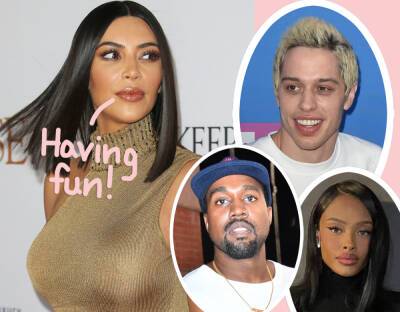 Kanye West Is Single Again After Vinetria Split, But Kim Kardashian DEFINITELY Isn't! Here's Why! - perezhilton.com - city Staten Island