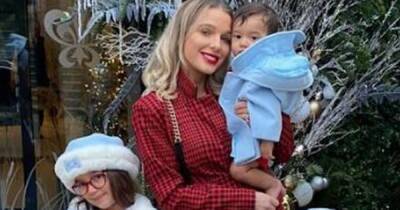 Helen Flanagan and her kids wear matching festive outfits as she says her family is 'complete' - www.manchestereveningnews.co.uk