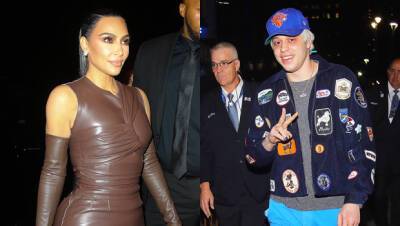 Kim Kardashian Caught Sneaking Out Of Pete Davidson’s Staten Island Condo — Watch - hollywoodlife.com