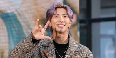 BTS Member RM Gets Candid About Longevity & the Pressure of People's Expectations - justjared.com