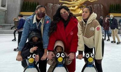 Vanessa Bryant, ‘auntie’ La La Anthony, and their kids spend the day laughing, reflecting, and ice skating - us.hola.com - New York