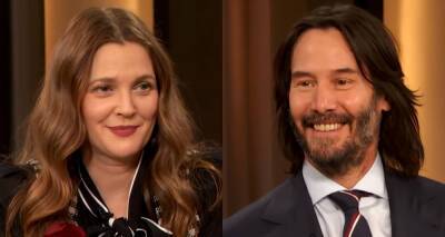 Drew Barrymore Looks Back at Keanu Reeves Taking Her on Motorcycle Ride for Her 16th Birthday - Watch! - www.justjared.com