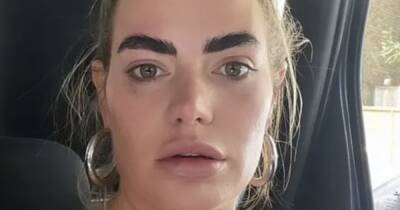 Megan Barton Hanson shares snap of eyebrow disaster which left her crying for hours - www.ok.co.uk