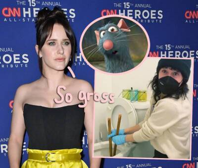 OMG! Rachel Brosnahan Pulled A 'Drowned Rat' From Her NYC Toilet!! - perezhilton.com
