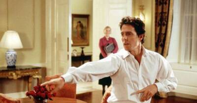 Hugh Grant is related to fellow Love Actually star in real life – and they found out on set - www.ok.co.uk - city Sangster