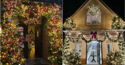 Billie Faiers, Emma Willis and other stars show off fairytale Christmas front door displays like Stacey Solomon - www.manchestereveningnews.co.uk