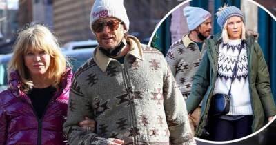 Goldie Hawn and Oliver Hudson walk arm-in-arm while shopping in Aspen - www.msn.com - Colorado