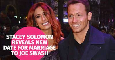 Stacey Solomon issues exciting marriage announcement with Joe Swash - www.msn.com