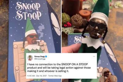 Snoop Dogg ‘taking legal action’ against ‘Snoop on a Stoop’ creator - nypost.com - Santa